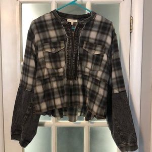 Brand new! Bohme crop pull over, size medium